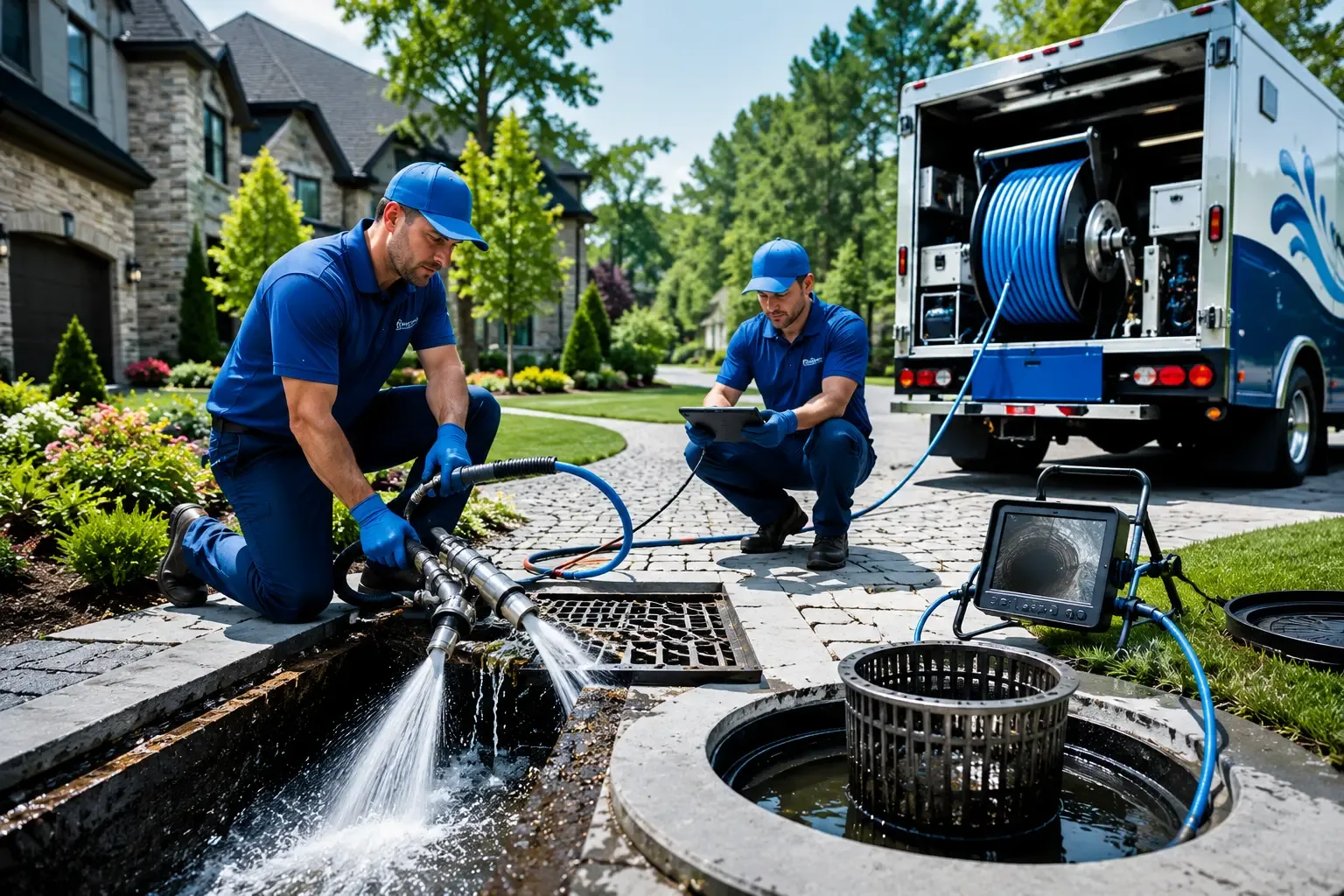 Local outdoor drain cleaning professionals in Saint Bernice, IN